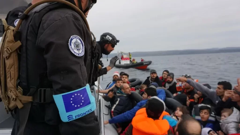 An EU Frontex operation